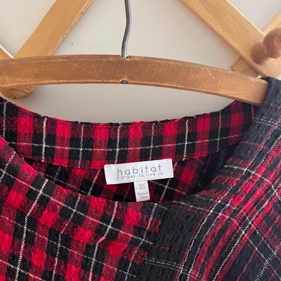 Habitat Clothes To Live In plaid asymmetrical - Picture 2 of 4